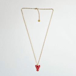 Sea Party Lobster Long Necklace