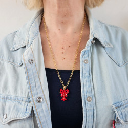 Sea Party Lobster Long Necklace