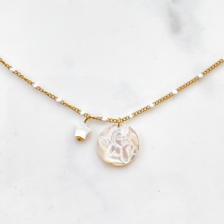 Collier Angel White-Mary
