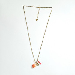 Vahiné Coral Long Necklace