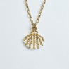 Sea Party Shell Long Necklace