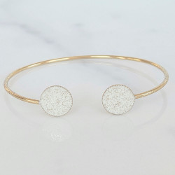 Bracelet blanc Planète