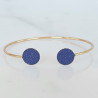 Bracelet bleu Planète