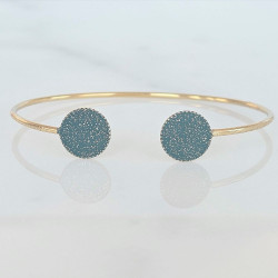 Bracelet vert Planète