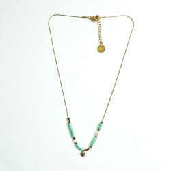 Collier Maharani turquoise