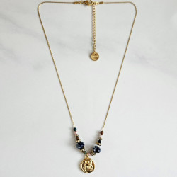 Collier scarabée Maya