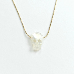 Collier tête de mort