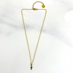 Chaîne pendentif éclair