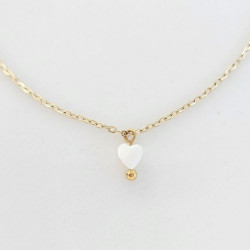 Collier mini cœur Spirit