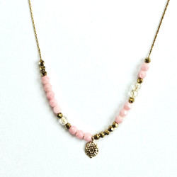 Collier Maharani rose