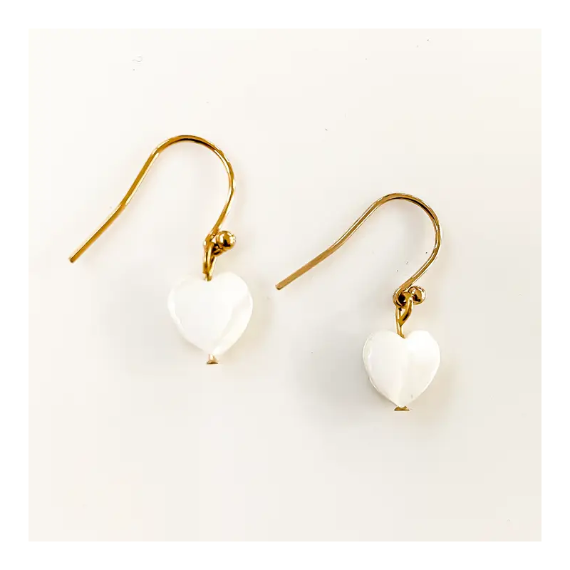Boucles d'oreilles cœur
