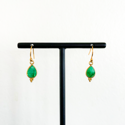 Green Amazonia earrings