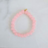 Bracelet Jellybeans élastiqué rose
