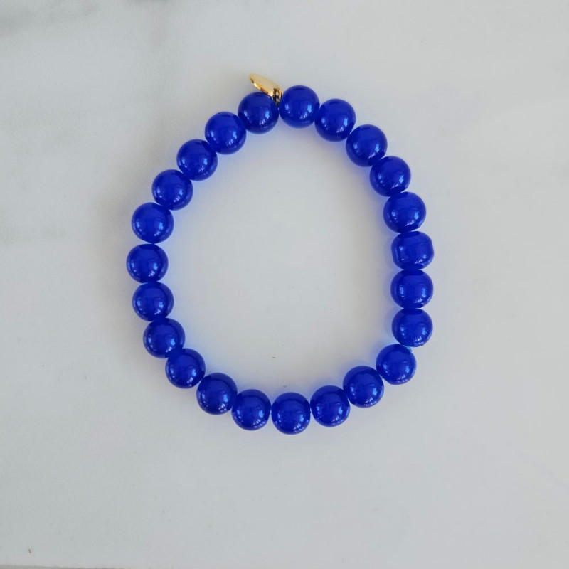 Elastic bracelet mother of pearl