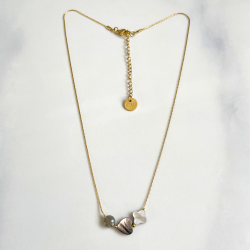 Collier trio Noir