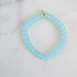 Elastic bracelet mother of pearl