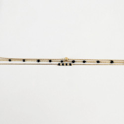 Triple bracelet Anna black