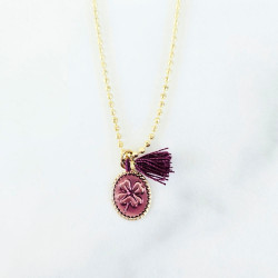 Collier bubble Lucky Trèfle