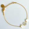 Trio bracelet white