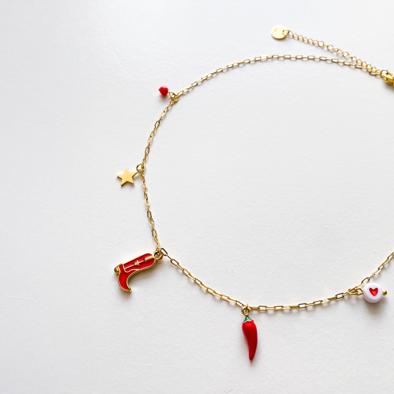 Collier charms Sophie Western