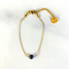 Mini Moon bracelet Blue