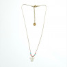 Collier Totem corail Aigle