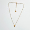 Collier Perolina Coeur Blanc