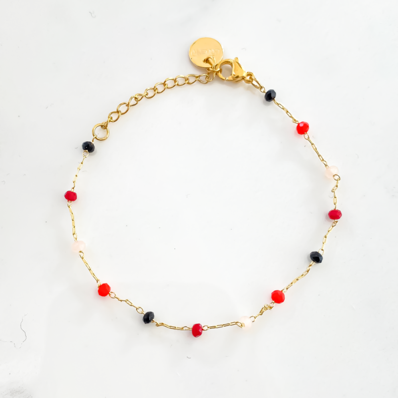 Bracelet Poppy rouge