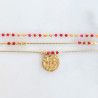 Bracelet Miyuki red
