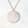 Long necklace pendule Quartz