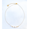 Collier multi pearl