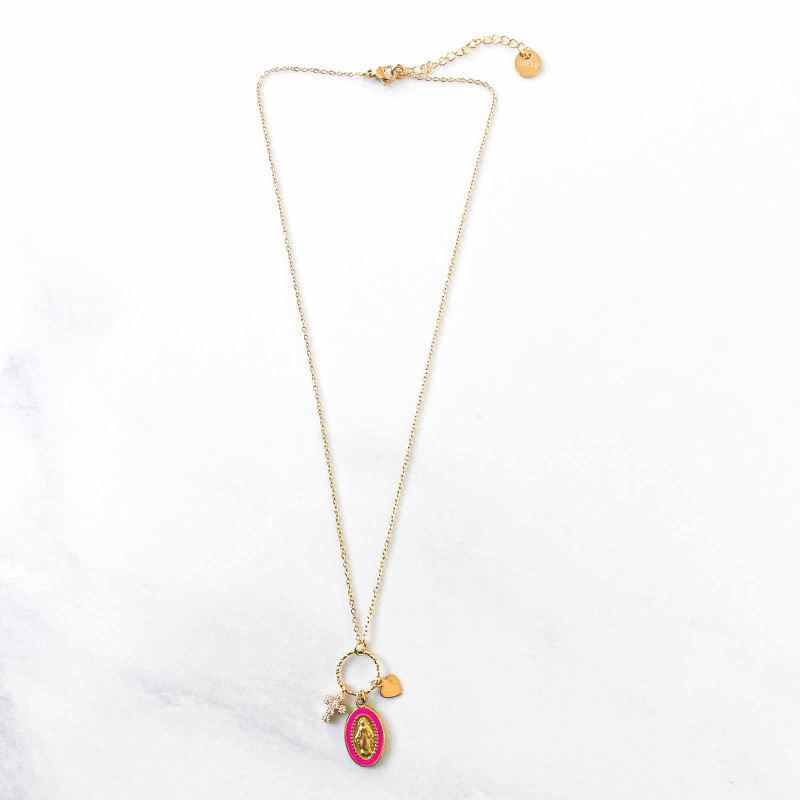 Necklace clover Marie
