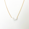 Collier Simply Square blanc