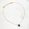 Necklace drop Black