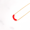 Necklace Simply Square Black