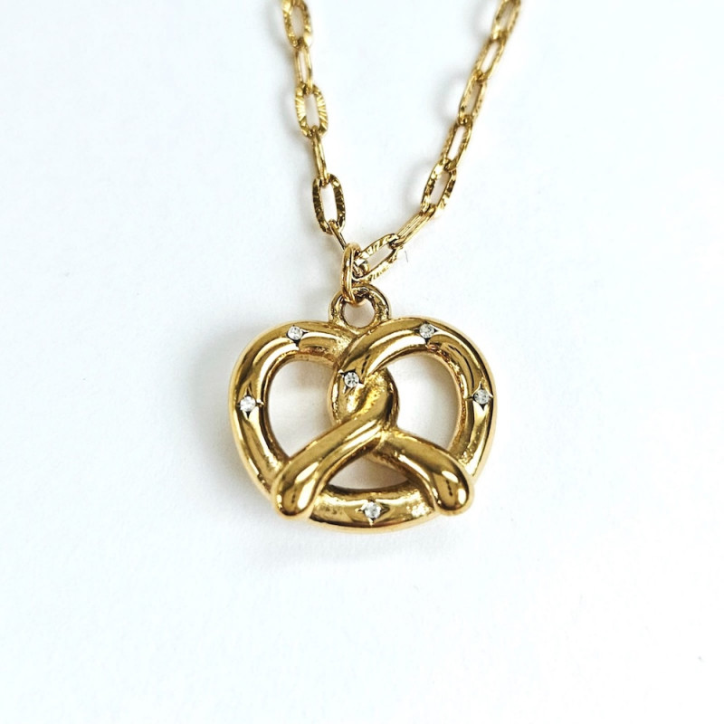Miam Pretzel Necklace