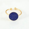Bague bleue Planète