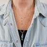 Sea Party Blue Fish Long Necklace