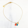 Necklace Rainbow Mary Médailles précieuses Turquoise