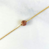 Bracelet Mini Moon Grenat