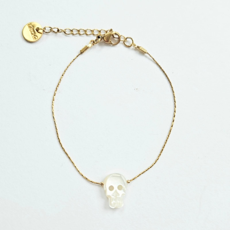 Bracelet tête de mort