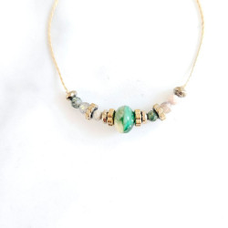 Bracelet green Maya