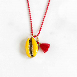 Collier bubble cauris