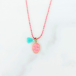 Collier bubble Lucky Trèfle