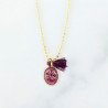 Collier bubble Lucky Trèfle