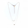 Collier double Trèfle