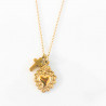 Collier Chaîne Exvoto Croix Guadalupe