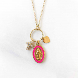 Necklace clover Marie