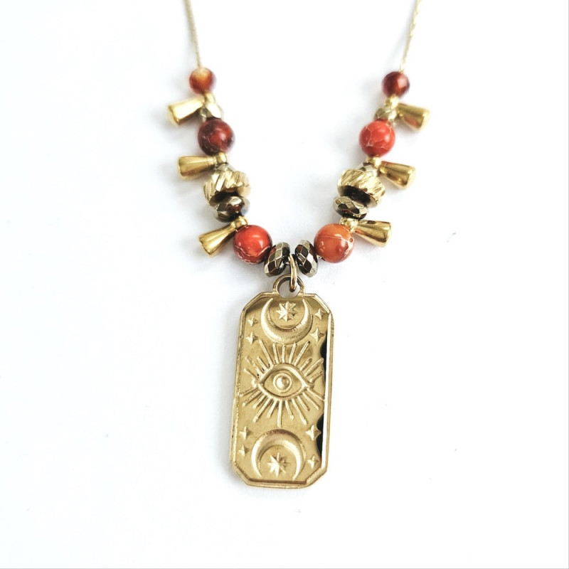 Collier tablette Maeva