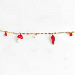 Bracelet charms Sophie Rouge